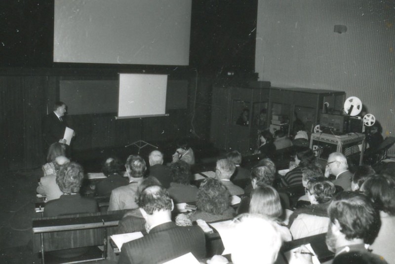 FIAF-Kongress 1984 © K. Reiberger (Vergrößerung von Kontaktabzug)