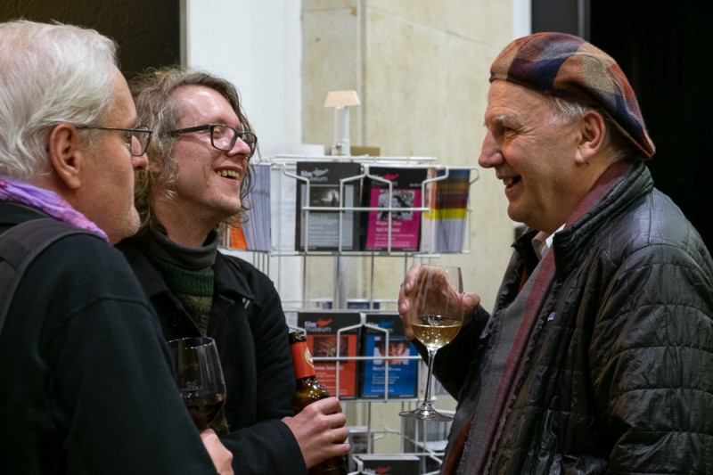 Michael Omasta, Christoph Huber, Manfred Neuwirth (Foto: ÖFM © Eszter Kondor)