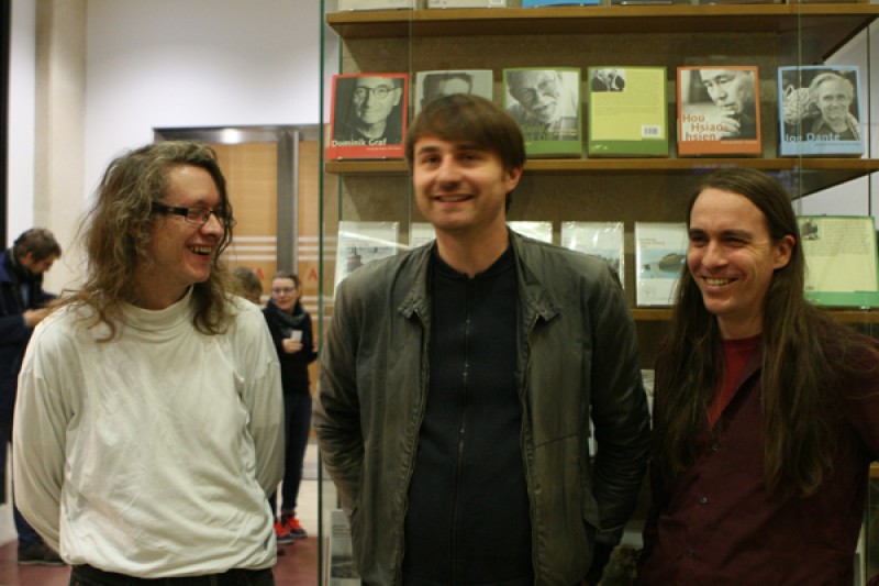 Christoph Huber, Hannes Brühwiler, Lukas Foerster © ÖFM/Eszter Kondor