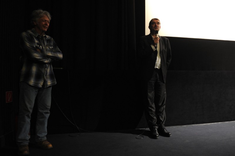 James Benning, Alexander Horwath © Alexi Pelekanos/Viennale