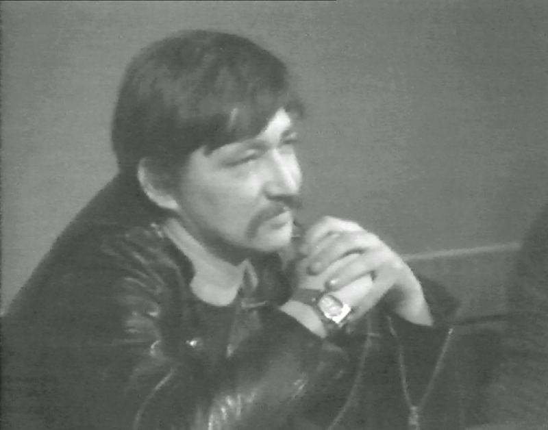 Rainer Werner Fassbinder 1975 im Filmmuseum